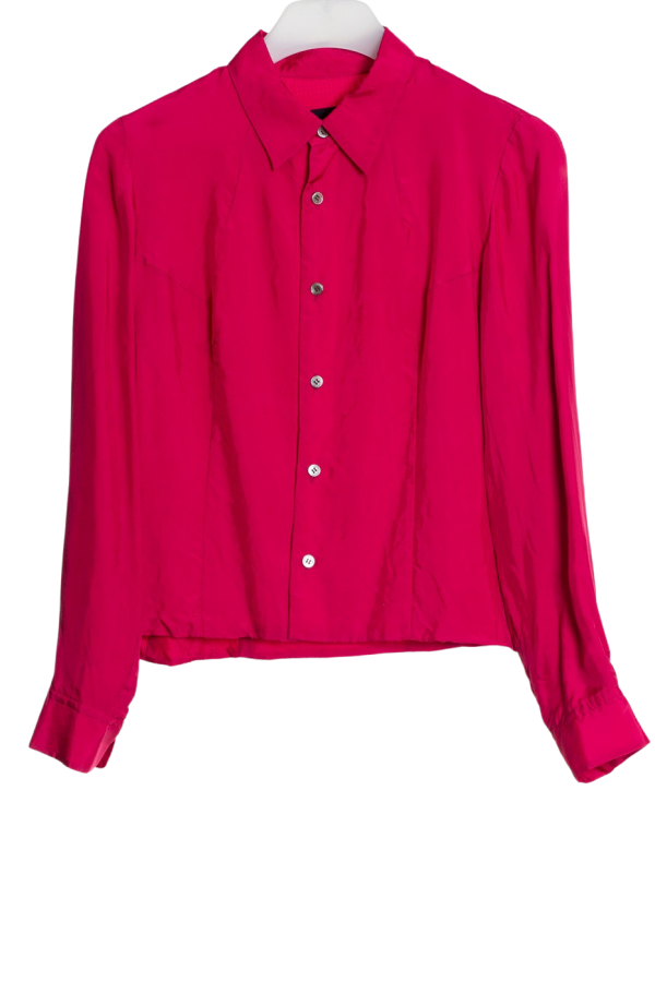SOLD! CDG tricot<br>Vintage Cupro Shirt<br>