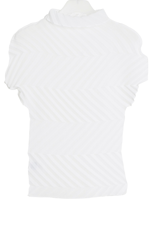 Sold !!! ISSEY MIYAKE Cauliflower<br>Vintage Pleats Top<br>