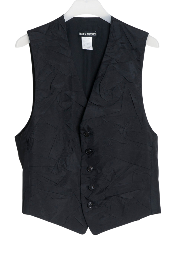 sold! ISSEY MIYAKE<br>Vintage Pleated Vest<br>